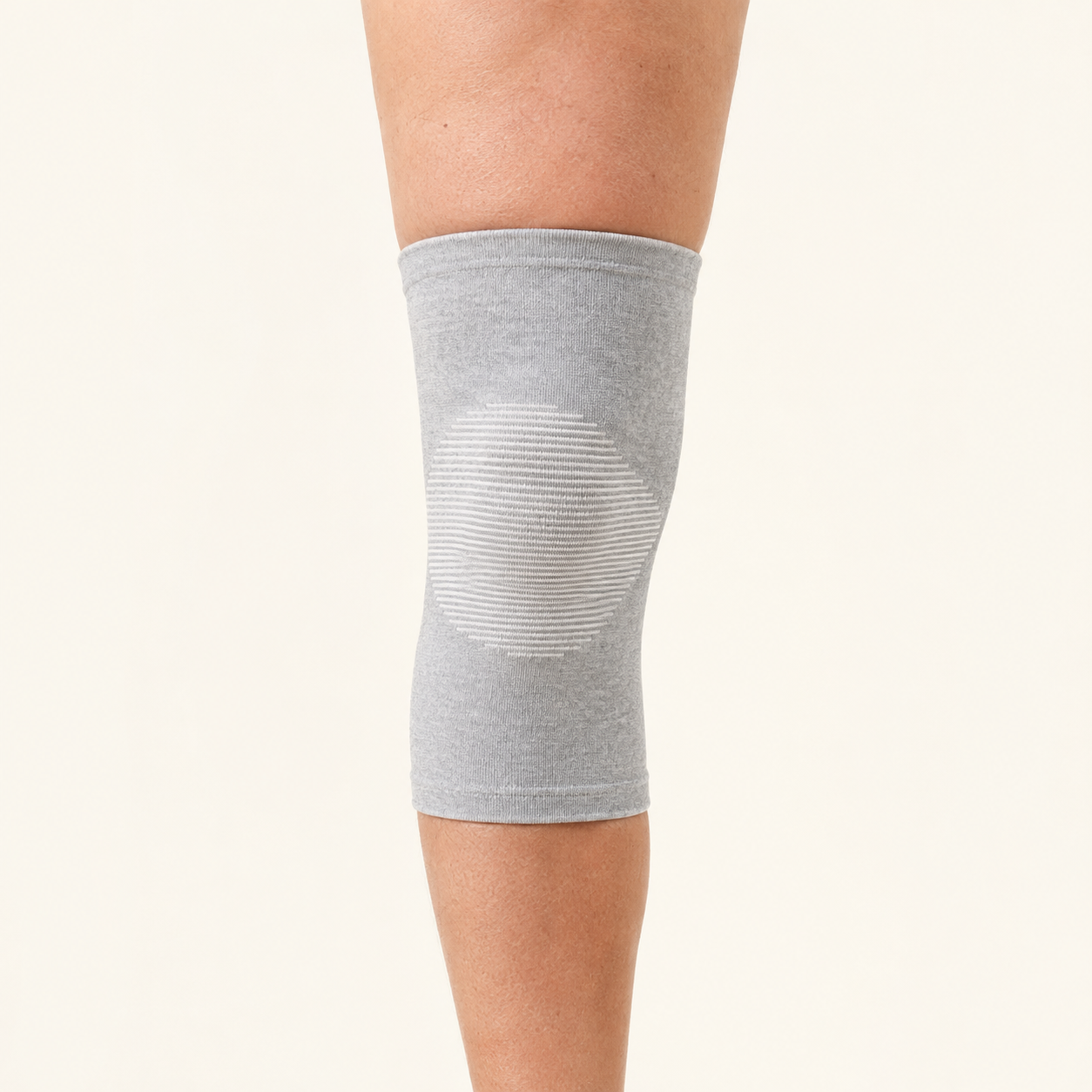 1 Pcs Knee Pads Support Protector  Leg Arthritis Injury Gym Knee Sleeve Elasticated Bandage Charcoal Knitted Warm Kneepads